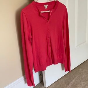 J crew cardigan